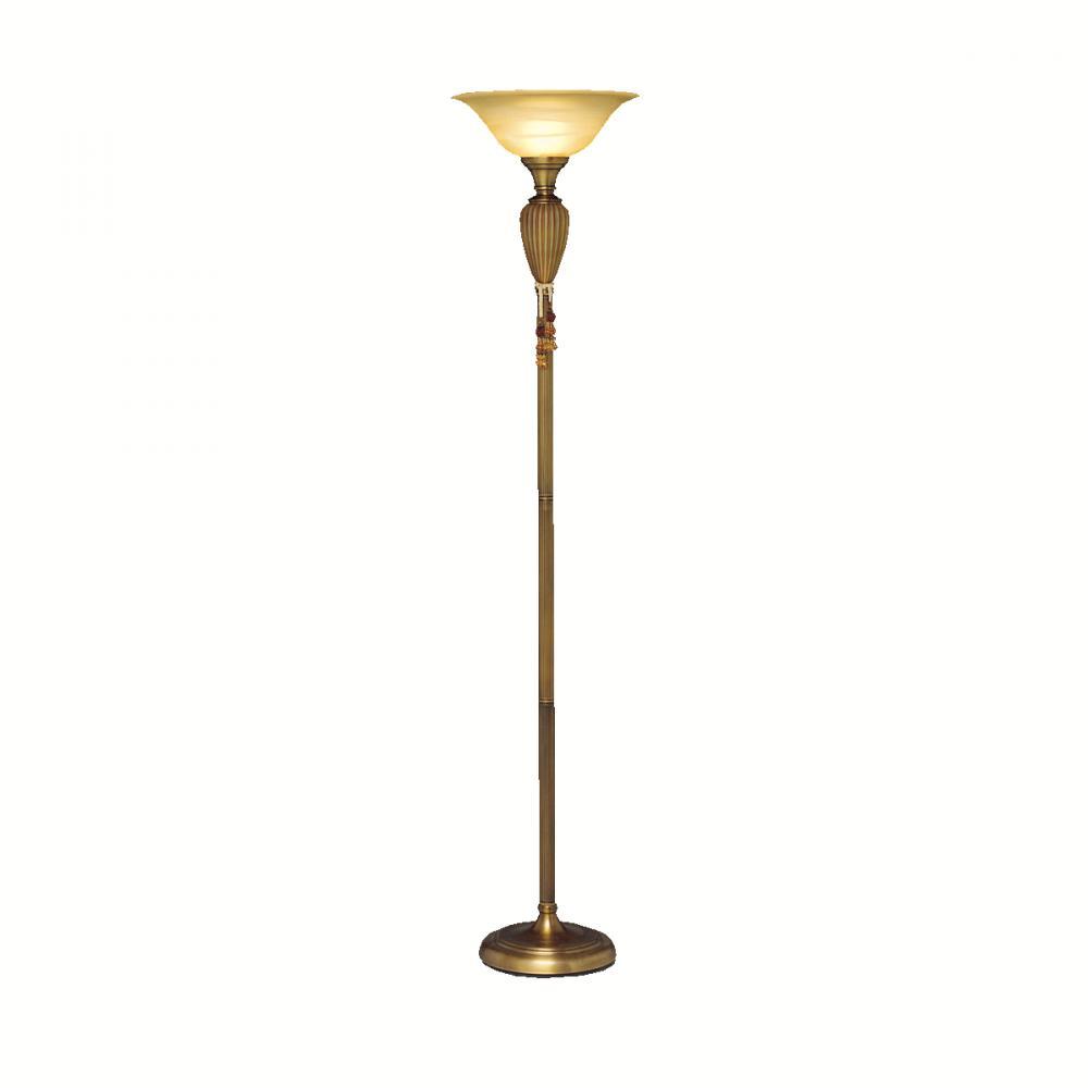Floor Lamps Brass on This One Light Floor Lamp Has A Brass Finish And Is Part Of The Raya