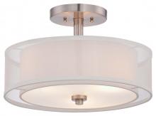  4107-84 - Parsons Studio - 3 Light Semi Flush