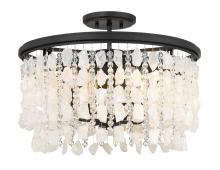 Minka-Lavery 6703-66 - 4 LIGHT SEMI FLUSH