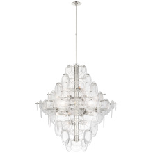 Visual Comfort and Co. Signature Collection ARN 5456PN-CSG - Loire 44" Grande Entry Chandelier