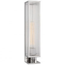 Visual Comfort and Co. Signature Collection BBL 2181PN-CRB - York 24" Single Box Sconce