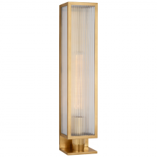 Visual Comfort and Co. Signature Collection BBL 2186SB-CRB - York 24" Single Box Outdoor Sconce