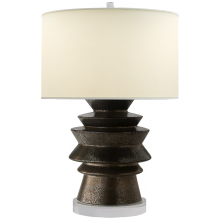 Visual Comfort and Co. Signature Collection CHA 8693CBZ-PL - Stacked Disk Table Lamp