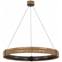 Visual Comfort and Co. Signature Collection CHC 5040BZ/NAB - Kayden 40" Ring Chandelier