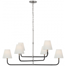 Visual Comfort and Co. Signature Collection CHC 5083PN/BRT-L - Basden Extra Large Three Tier Chandelier