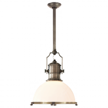 Visual Comfort and Co. Signature Collection CHC 5136AN-WG - Country Industrial Large Pendant