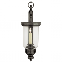 Visual Comfort and Co. Signature Collection CHD 2102BZ - Georgian Small Hurricane Wall Sconce