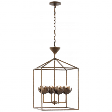 Visual Comfort and Co. Signature Collection JN 5302ABL - Alberto Medium Open Cage Lantern