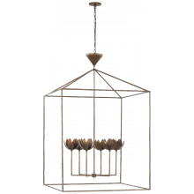 Visual Comfort and Co. Signature Collection JN 5305ABL - Alberto Grande Open Cage Lantern
