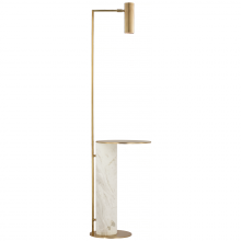 Visual Comfort and Co. Signature Collection KW 1612AB/WM - Alma Tray Table Floor Lamp