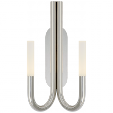  KW 2283PN-EC - Rousseau Double Wall Sconce
