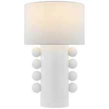 Visual Comfort and Co. Signature Collection KW 3687PW-L-CL - Tiglia Tall Cordless Table Lamp