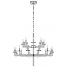 Visual Comfort and Co. Signature Collection KW 5201PN - Liaison Double Tier Chandelier