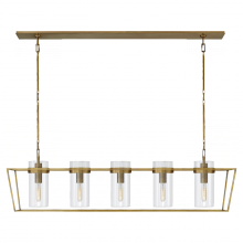 Visual Comfort and Co. Signature Collection S 5177HAB-CG - Presidio Large Linear Lantern