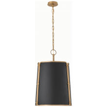 Visual Comfort and Co. Signature Collection S 5647HAB-BLK - Hastings Medium Pendant