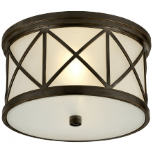 Visual Comfort and Co. Signature Collection SK 4010BZ-FG - Montpelier Small Flush Mount