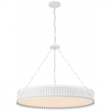 Visual Comfort and Co. Signature Collection SK 5207PW-FA - Leslie 37" Chandelier