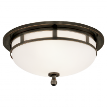 Visual Comfort and Co. Signature Collection SS 4010BZ-FG - Openwork Small Flush Mount