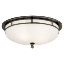 Visual Comfort and Co. Signature Collection SS 4011BZ-FG - Openwork Large Flush Mount