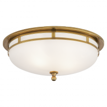 Visual Comfort and Co. Signature Collection SS 4011HAB-FG - Openwork Large Flush Mount