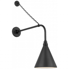 Visual Comfort and Co. Signature Collection TOB 2810MBK/S10-MBK - Academy 20" Anchored Rex Barn Light