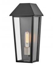 Lark by Hinkley 82080BK - Medium Wall Mount Lantern