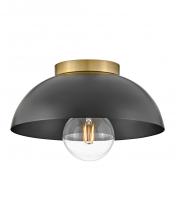 Lark by Hinkley 83301BK - Small Flush Mount