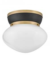 Lark by Hinkley 83601BK-LCB - Small Flush Mount