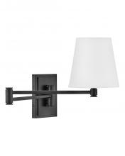 Lark by Hinkley 83772BK - Medium Single Light Sconce