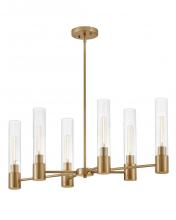 Lark by Hinkley 85406LCB - Small Linear Chandelier