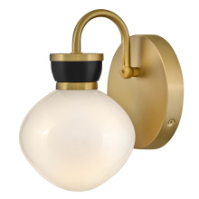 Lark by Hinkley 85590LCB-BK - Small Single Light Sconce