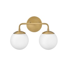 Lark by Hinkley 85002LCB - Small Two Light Vanity