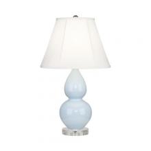  A696 - Baby Blue Small Double Gourd Accent Lamp