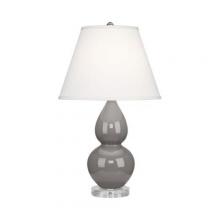  A770X - Smokey Taupe Small Double Gourd Accent Lamp