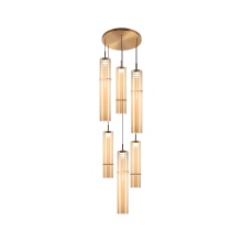 Matteo Lighting C30606AGAM - Bambu Pendant