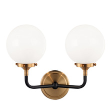 Matteo Lighting W58202AGOP - Particles Wall Sconce