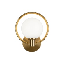 Matteo Lighting W71301AGOP - AVERLEY Wall Sconce