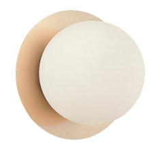 Matteo Lighting WX41711CG - NIKINI Wall Sconce/Ceiling Mount Aged Gold Brass