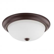 Capital Lighting 214731BZ - 3 Light Flush Mount