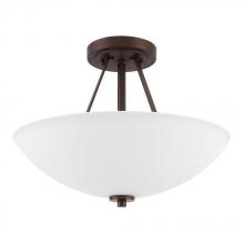 Capital Lighting 218921BZ - 2 Light Semi-Flush