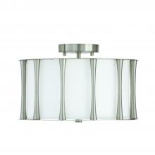 Capital Lighting 244631BN - 3 Light Dual Mount Semi-Flush/Pendant