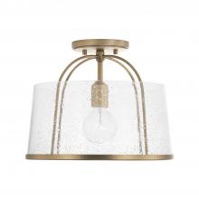 Capital Lighting 247011AD - 1 Light Semi-Flush