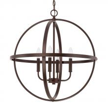 Capital Lighting 317542BZ - 4 Light Pendant