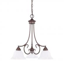 Capital Lighting 3224BZ-220 - 3 Light Chandelier