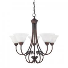 Capital Lighting 3226MN-220 - 5 Light Chandelier