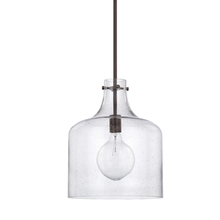 Capital Lighting 325712BZ - 1 Light Pendant