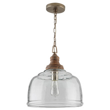 Capital Lighting 330318GY - 1 Light Pendant