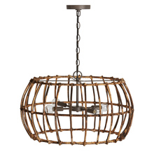 Capital Lighting 335742BY - 4 Light Pendant