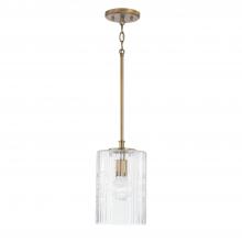 Capital Lighting 341311AD - 1 Light Pendant