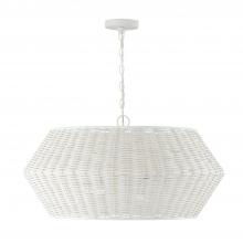 Capital Lighting 347861HH - 6 Light Pendant